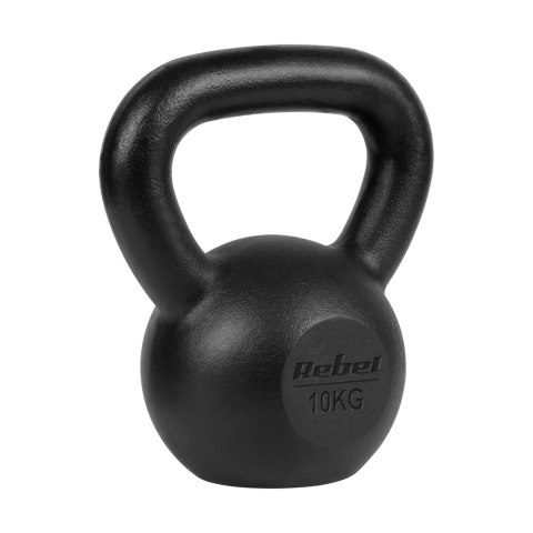 Kettlebell żeliwny 10kg, REBEL ACTIVE Rebel