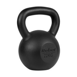 Kettlebell żeliwny 22kg, REBEL ACTIVE Rebel