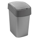 Kosz na śmieci Curver Flip Bin 25L srebrny Curver