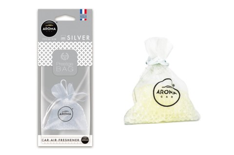 Odświeżacz powietrza aroma prestige fresh bag silver AROMA CAR