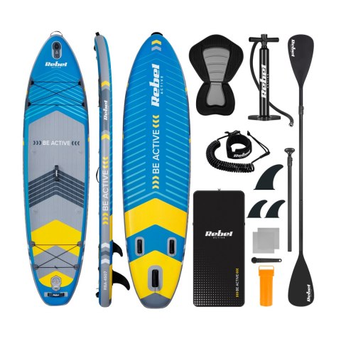 Deska SUP REBEL ACTIVE RBA-4507 - niebieska Rebel