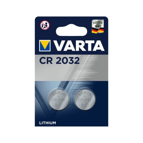 Bateria VARTA CR2032 2szt./bl. Varta Bateria VARTA CR2032 2szt./bl. Varta