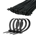 Opaska zaciskowa 3,6 mm/20 cm czarna Cabletech 100szt. Cabletech