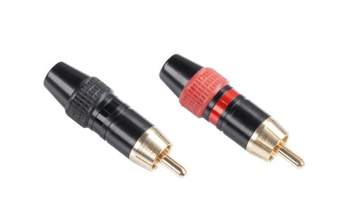 Wtyk RCA metalowy HD-290 LP