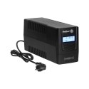 Zasilacz awaryjny komputerowy UPS REBEL model Nanopower Plus 1000 ( offline, 1000VA / 600W , 230 V , 50Hz , LCD , USB , RJ45 ) Rebel