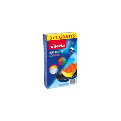 Zmywak Vileda Pur Active Colors 4 szt. Vileda