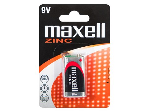 82-663# Bateria cynkowo-węglowa 9v 6f22 maxell Blow