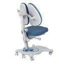 Krzesło ergonomiczne dla dzieci Ergo Office, regulowany zagłówek, regulowana wysokość, max 75kg, ER-484N Ergo Office