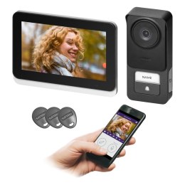 Philips WelcomeEye Connect 3, zestaw wideodomofonowy, 2-żyłowy, 7