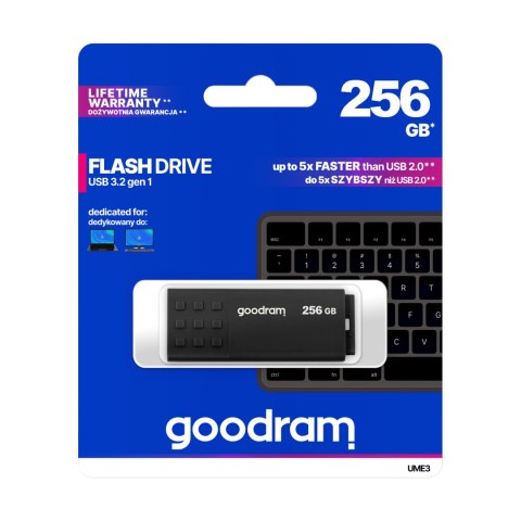 Pendrive Goodram USB 3.2 256GB czarny Goodram