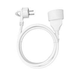 Przedłużacz domowy jednogniazdowy, 1x2P+Z 3m,kabel PVC H05VV-F 3x1,5mm? 230VAC/16A Orno