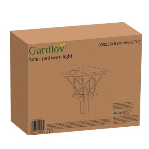 Lampa ogrodowa solarna- latarnia Gardlov 23548 GARDLOV Lampa ogrodowa solarna- latarnia Gardlov 23548 GARDLOV