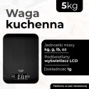 AD 3183 black Waga kuchenna - 5kg ADLER