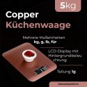 AD 3183 copper Waga kuchenna - 5kg ADLER