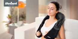 Masażer karku , pleców i szyi, Shiatsu , REBEL ACTIVE Rebel