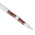 Kabel koncentryczny Maclean, Przewód antenowy satelitarny, RG6 1.02CU+4.8FPE+CU/P+32*0.12CU+6.8PVC, 25M, MCTV-470 Maclean