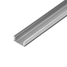 Profil aluminiowy do taśm LED, 2000 x 17 x 7 mm, nawierzchniowy, srebrny Orno