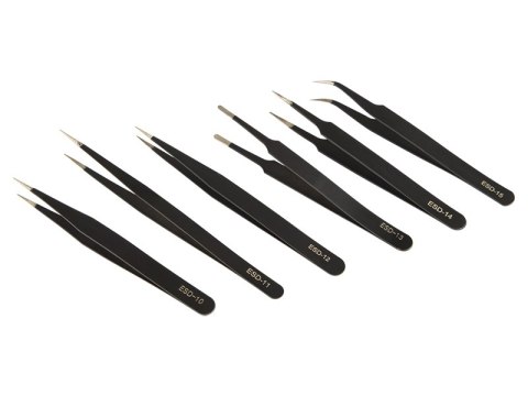 14-300# Zestaw pęset pincety ts 6sztuk Blow 14-300# Zestaw pęset pincety ts 6sztuk Blow