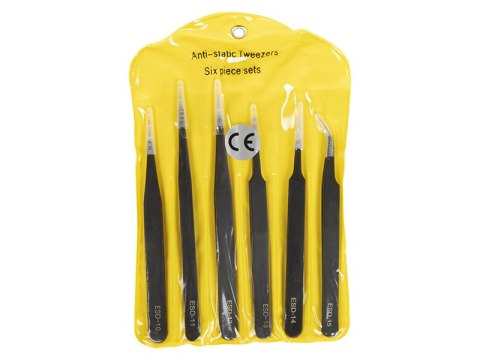 14-300# Zestaw pęset pincety ts 6sztuk Blow 14-300# Zestaw pęset pincety ts 6sztuk Blow