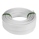 Kabel koncentryczny Maclean, Przewód antenowy satelitarny, RG61.02CU+4.8FPE+CU/P+32*0.12CU+6.8PVC, 100M, MCTV-472 Maclean