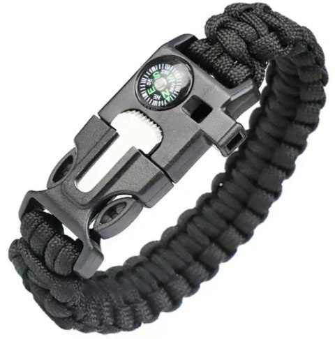 DA99 Bransoletka survival 5w1 black ATL