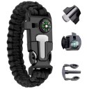 DA99 Bransoletka survival 5w1 black ATL