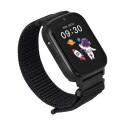 Smartwatch Garett Kids Tech 4G czarny velcro LP