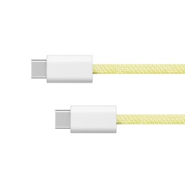 Kabel USB typu C - USB typu C 60 W 1 m żółty Kruger&Matz Basic Kruger&Matz