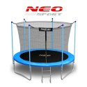 Trampolina ogrodowa 10ft/312cm z siatką wewnętrzną i drabinką Neo-Sport Neo-Sport