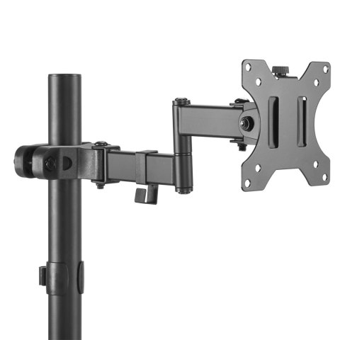 Uchwyt monitora na rurkę / słupek 28-60mm Maclean, podwójne składane ramię, 17-32'', 8kg max, MC-984 Maclean Uchwyt monitora na rurkę / słupek 28-60mm Maclean, podwójne składane ramię, 17-32'', 8kg max, MC-984 Maclean