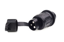 Wtyczka przyczepy 3 pin złącze elektryczne 3 pinowe amio-02389 AMiO