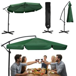 Parasol ogrodowy składany 8 segmentowy 350 cm z pokrowcem Plonos PL-881 Plonos