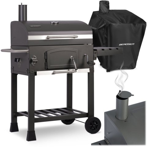 Grill węglowy z pokrowcem Berdsen BD-891 czarny Berdsen Grill węglowy z pokrowcem Berdsen BD-891 czarny Berdsen