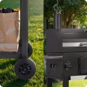 Grill węglowy z pokrowcem Berdsen BD-891 czarny Berdsen