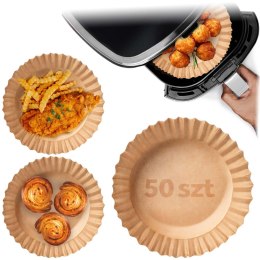 Papier do pieczenia w frytkownicy 20 cm Berdsen - 50 szt Berdsen