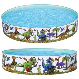 Basen ogrodowy Dinozaury 244 x 46 cm Bestway 55001 Bestway