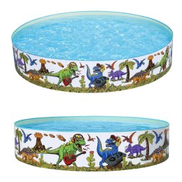 Basen ogrodowy dla dzieci dinozaur 183 x 38 cm Bestway 55022 Bestway