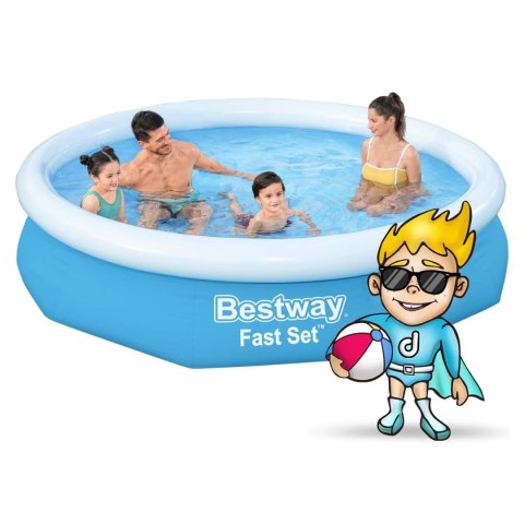 Basen ogrodowy rozporowy 244 x 61 cm 9w1 Bestway 57450 Bestway Basen ogrodowy rozporowy 244 x 61 cm 9w1 Bestway 57450 Bestway