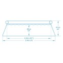Basen ogrodowy rozporowy 244 x 61 cm 9w1 Bestway 57450 Bestway