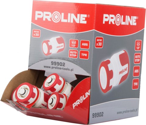 Zestaw szybkozłącze ze stopem 1/2" 30 szt. proline Proline