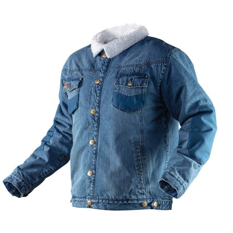 Kurtka jeansowa ocieplana DENIM, rozmiar L NEO