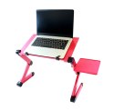 SL7B Stolik pod laptopa chłodzący pink ATL