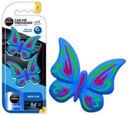 Odświeżacz powietrza aroma fancy shapes butterfly new car MTM INDUSTRIES