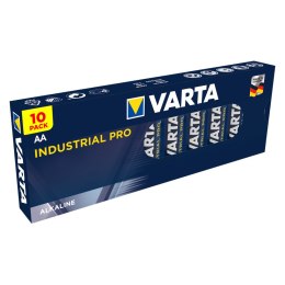 10x bateria R-06 LR06 AA alkaliczne Varta Industrial Varta