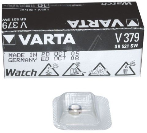 Bateria AG0 V379 379 LR521 SR521 Varta Varta