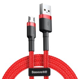 Kabel usb na micro usb baseus cafule 1.5a 2m czerwony Baseus