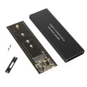 Obudowa dysku Maclean, SSD M.2, NGFF, USB 3.0, rozmiary 2230/2240/2260/2280, aluminiowa obudowa, MCE582 Maclean