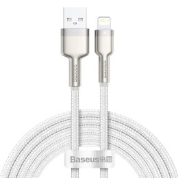 Kabel usb na lightning baseus cafule 2.4a 2m biały Baseus