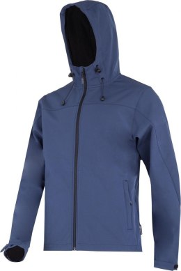 Kurtka softshell z kapt. granatowa, 